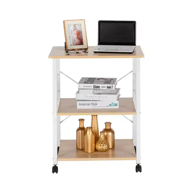 Étagère de Boulanger 3 Niveaux Support de Four à Micro-ondes pour Cuisine