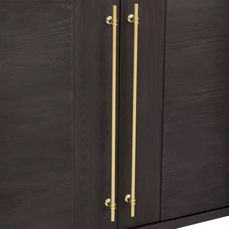 Buffet bas moderne, Meuble de rangement avec 4 portes et 4 étagères, Armoire de rangement pour salon, salle à manger, cuisine