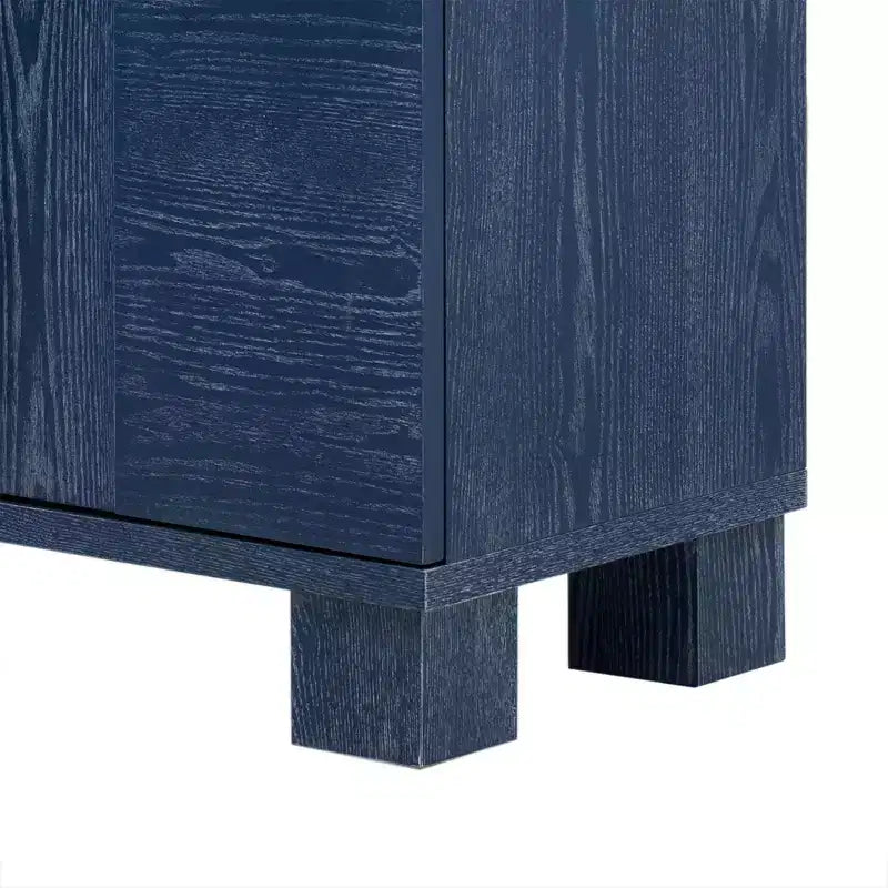Buffet bas moderne, Meuble de rangement avec 4 portes et 4 étagères, Armoire de rangement pour salon, salle à manger, cuisine