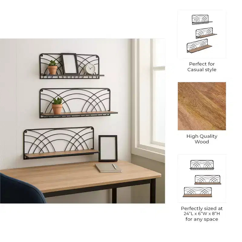 Pot de fleurs en céramique avec support en bois - Jardinière décorative pour plantes d'intérieur et d'extérieur, Décoration moderne pour la maison et le jardin - 8 Noir