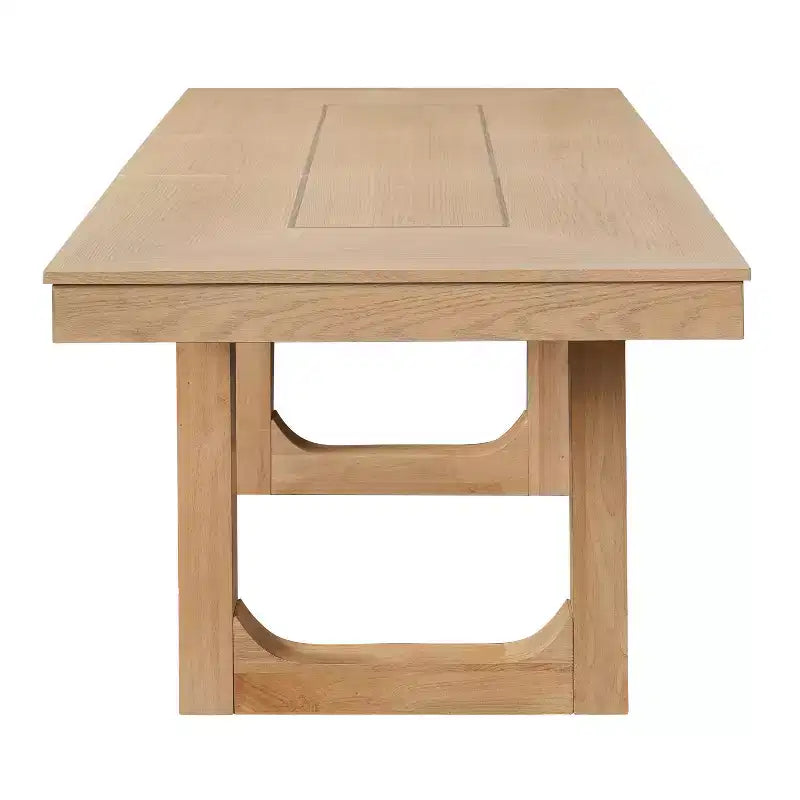 Table de salle à manger extensible en bois style rustique 60-78 po